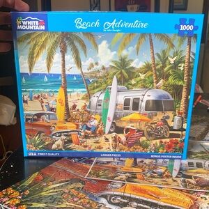 White Mountain Beach Adventure Puzzle - 1000 Pieces